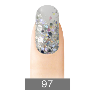 Cre8tion Nail Art Glitter, 097 0.5oz KK1031 